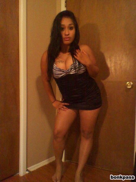 Asian girl posing naked with college roomie