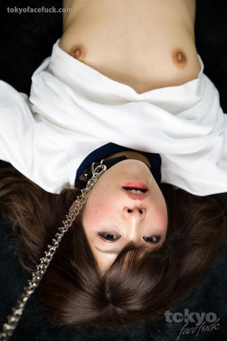 Cute little Miku Asou gets treated like the face fuck slut that she is