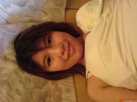 Asian teen with tiny tits and a big ass gets her pussy licked and dicked